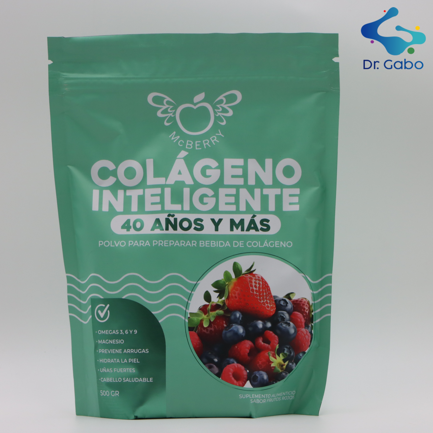 COLÁGENO HIDROLIZADO MCBERRY 40 – Soporte estructural y bienestar del movimiento