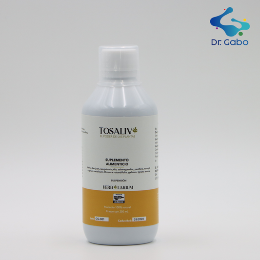 TOSALIV - Fórmula botánica para confort respiratorio y apoyo en tos con flemas